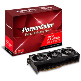 16GB PowerColor Radeon RX 6800 XT GDDR6 HDMI / DUAL DP / USB-C
