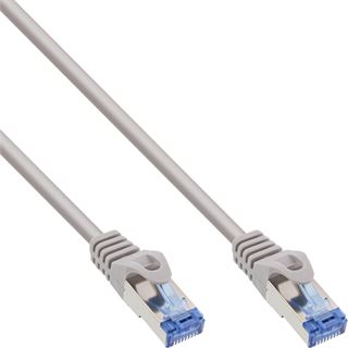 (&euro;1,19*/1m) 15.00m InLine Cat. 6a Patchkabel S/FTP RJ45 Stecker