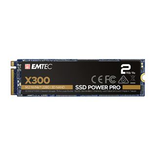 2TB EMTEC X300 M.2 PCIe 3.0 x4 3D-NAND TLC (ECSSD2TX300)
