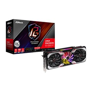 16GB ASRock Radeon RX 6800 XT Phantom Gaming D OC Aktiv PCIe 4.0 x16