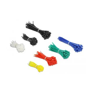 600 Stück Nylon-Kabelbinder Set - 5 Größen Von 10 Bis 30 Cm - Für Haus, Garten, Büro & DIY