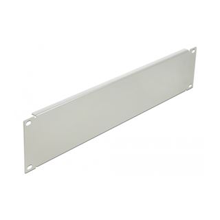 Delock 19" Netzwerkschrank Blindabdeckung 2 HE grau