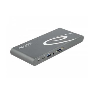 Delock USB Type-C DP 1.4 Dockingstation Triple 4K Display -