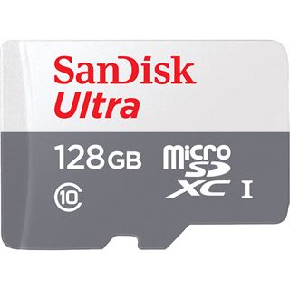 128GB SanDisk Ultra R80 microSDXC, UHS-I, Class 10