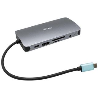 i-Tec USB-C Metal Nano Dock HDMI/VGA with LAN + Power Delivery 100 W