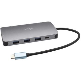 i-Tec USB-C Metal Nano Dock HDMI/VGA with LAN + Power Delivery 100 W