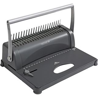 Genie Spiralbindegerät inkl. Plastikbinderücken-Set CB-850