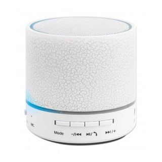 Manhattan LED-Bluetooth Lautsprecher weiss