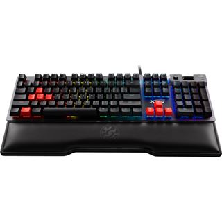 ADATA XPG Summoner CHERRY MX Speed RGB Silver USB Deutsch schwarz