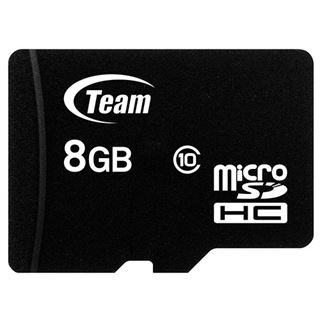 8GB TeamGroup R20/W14 microSDHC Kit, UHS-I, Class 10 (TUSDH8GCL1003)