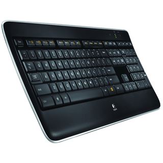 Logitech K800 USB Deutsch schwarz (kabellos) Bulk Artikel
