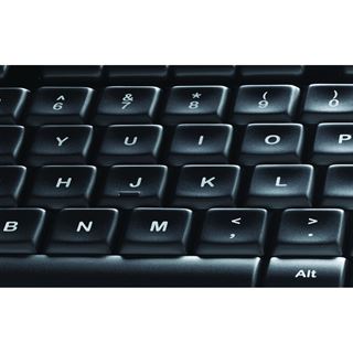 Logitech K800 USB Deutsch schwarz (kabellos) Bulk Artikel