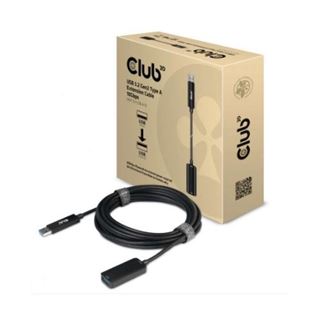 5.00m Club3D USB 3.2 A Verl&auml;ngerungskabel 10 Gbits St/Bu