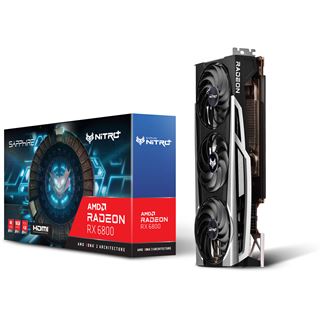 16GB Sapphire Radeon RX 6800 Nitro+ GDDR6, HDMI, 3x DP Retail