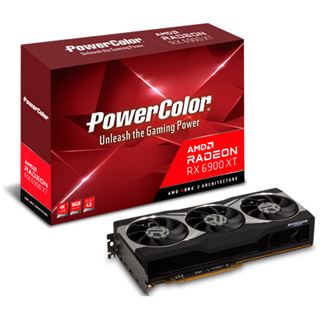 16GB PowerColor Radeon RX 6900 XT DDR6 Drei-Lüfter 256bit