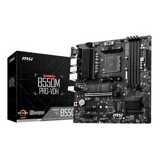 MSI B550M Pro-VDH AMD B550 So.AM4 DDR mATX Retail
