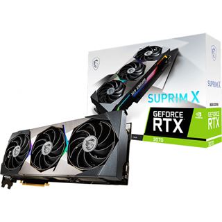 8GB MSI GeForce RTX 3070 Suprim X 8G, GDDR6, HDMI, 3x DP (V390-005R)