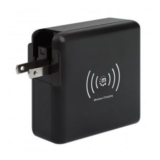 Manhattan 4-in-1 Reiseladegerät und induktive Powerbank 8.000