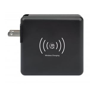 Manhattan 4-in-1 Reiseladegerät und induktive Powerbank 8.000