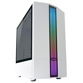 LC-Power Gaming 711MW Daybreak_X Micro-ATX ohne Netzteil weiss