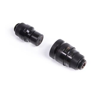 Alphacool Eiszapfen Schnellverschlusskupplungsset G1/4 AG - Deep Black