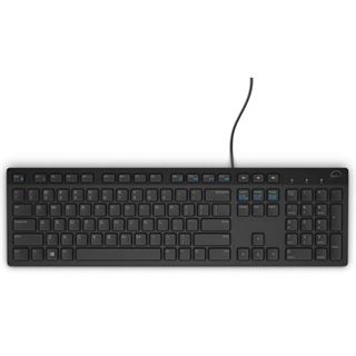 Dell KB216 Multimedia Keyboard schwarz, USB, FR Layout (580-ADGU)