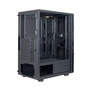 Inter-Tech IT-3306 Cavy mit Sichtfenster Midi Tower ohne Netzteil