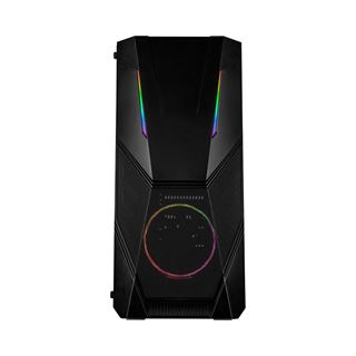 Inter-Tech IT-3303 Hornet mit Sichtfenster Midi Tower ohne Netzteil