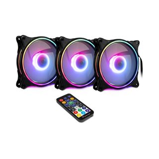 Inter-Tech Argus RS-08 3er-Pack 120x120x25mm 1200 U/min 30 dB(A)