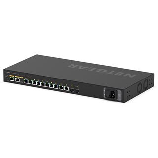 Netgear AV Line M4250 Rackmount Gigabit Managed Switch, 10x RJ-45, 2x