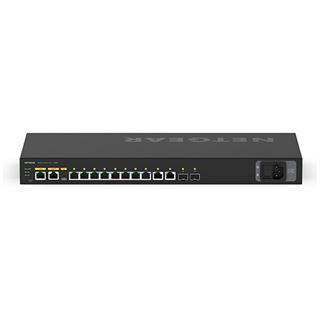 Netgear AV Line M4250 Rackmount Gigabit Managed Switch, 10x RJ-45, 2x