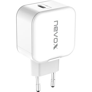 Nevox USB PD Type C Ladeger&auml;t (Power Adapter) 20 Watt, weiss
