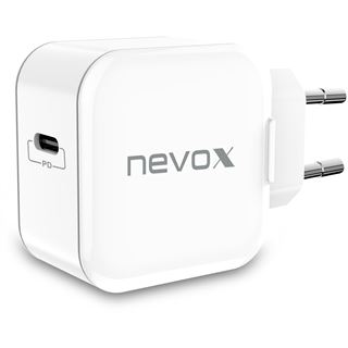 Nevox USB PD Type C Ladeger&auml;t (Power Adapter) 20 Watt, weiss