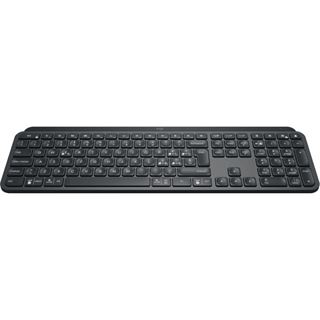 Logitech MX Keys schwarz, USB/Bluetooth, IT Layout (920-009409)