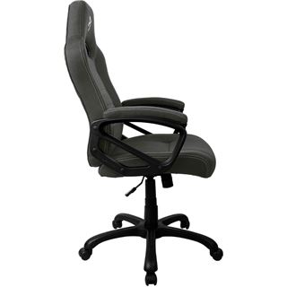 Arozzi Gaming Stuhl Enzo Schw./Grau - Woven Fabric Grey Logo