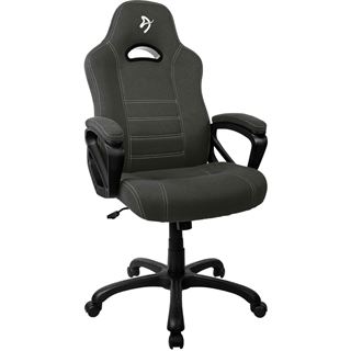 Arozzi Gaming Stuhl Enzo Schw./Grau - Woven Fabric Grey Logo