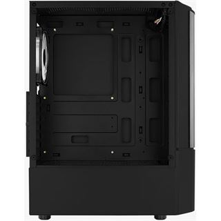 AeroCool Quantum V3 mit Sichtfenster Midi Tower schwarz
