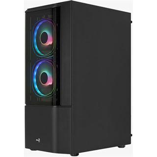 AeroCool Quantum V3 mit Sichtfenster Midi Tower schwarz