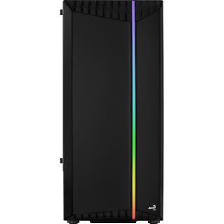 AeroCool Bionic V2 mit Sichtfenster Midi Tower ohne Netzteil schwarz