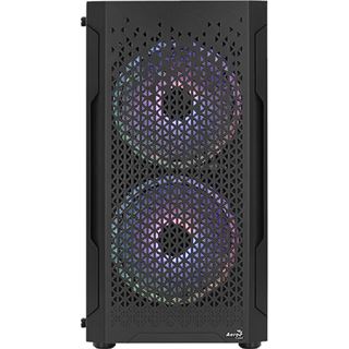 AeroCool Trinity v3 Mini mit Sichtfenster Midi Tower ohne Netzteil