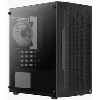 AeroCool Trinity v3 Mini mit Sichtfenster Midi Tower ohne Netzteil