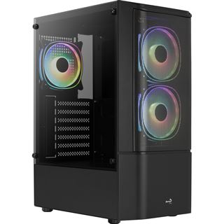 AeroCool Quantum Mesh V3 mit Sichtfenster Midi Tower ohne Netzteil
