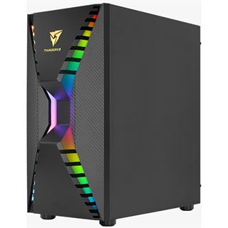 AeroCool Cronus mit Sichtfenster Midi Tower ohne Netzteil schwarz