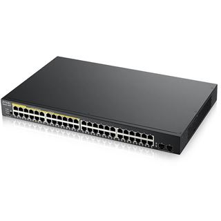 ZyXEL Switch 19" 48x GE GS1900-48HP V2 48 Port Gbe L2 PoE