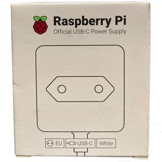 RaspberryPi Netzteil Original für PI4 USB C 5.1V 3A weiss