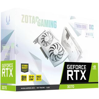 8GB ZOTAC GeForce RTX 3070 Twin Edge OC White Ed GDDR6 HDMI 3xDP