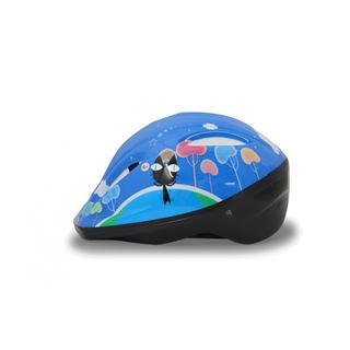 Jamara Kinder Fahrradhelm M blau