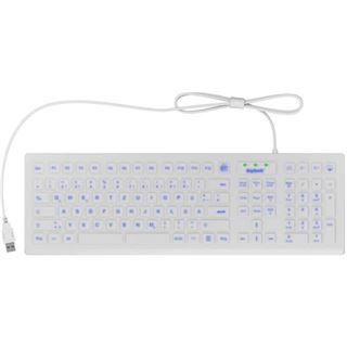 KeySonic KSK-8031 INEL-WH USB Deutsch weiß (kabelgebunden)
