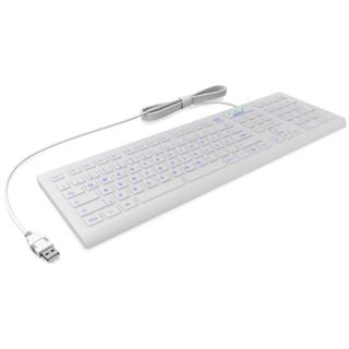 KeySonic KSK-8031 INEL-WH USB Deutsch weiß (kabelgebunden)