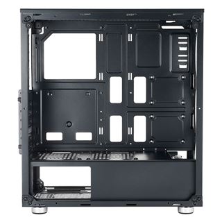 Azza Iris 330 mit Sichtfenster Midi Tower ohne Netzteil schwarz